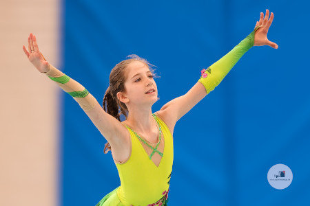 Luisa beim Süddeutschen Breitensport- und Nachwuchspokal in Hof 2026 @ Michael P. Cramer